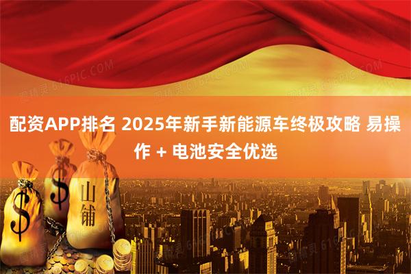 配资APP排名 2025年新手新能源车终极攻略 易操作 + 电池安全优选