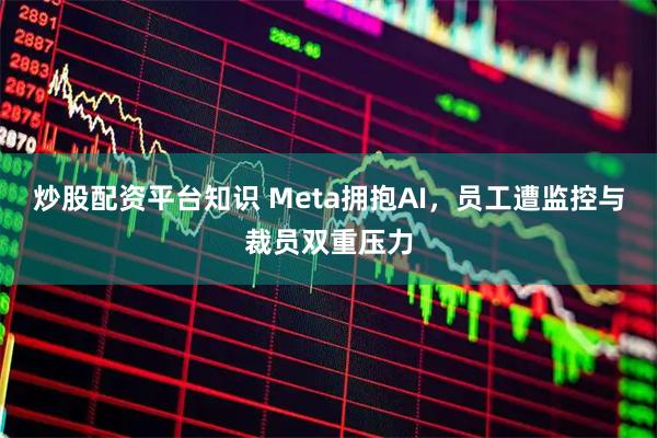 炒股配资平台知识 Meta拥抱AI，员工遭监控与裁员双重压力